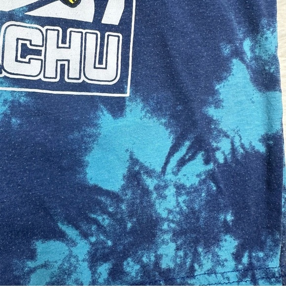 Pokemon Pikachu T-Shirt Blue & Yellow Size 6 - Picture 4 of 16